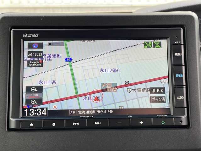 ホンダ Ｎ ＢＯＸ カスタム L ターボ コーディネートスタイル 道北・旭川 2022(令4)年 2.5万km プレミアムクリスタルレッドM 純正ナビ(CD/DVD/BT)/バックカメラ/両側パワースライドドア/4WD/ETC/衝突軽減ブレーキ/レーンキープアシスト/前席シートヒーター/クルーズコントロール/オートライト/オートマチックハイビーム/ミラーヒーター/純正フロアマット/スペアキー/LED/革巻きステアリング/ステアリングスイッチ/ウィンカーミラー/フォグ/ACC/禁煙車/保証書