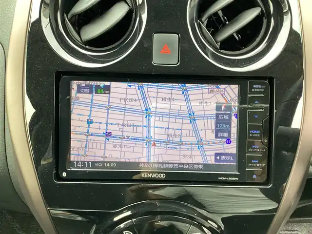 日産 ノート e－パワー メダリスト 神奈川県 2018(平30)年 4.1万km グレー 衝突軽減ブレーキ/社外ナビCD/DVD/フルセグ/全方位カメラ/ドライブレコーダー/インテリジェントクルーズコントロール/LEDオートライト/ステアリングスイッチ/アイドリングストップ/純正フロアマット/スマートキー/ETC