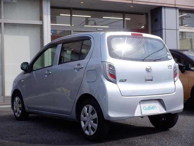 ダイハツ ミラ イース L スマートセレクションSA 静岡県 2014(平26)年 6.9万km ブライトシルバーメタリック  スマートアシスト/ 純正CDオーディオ/ リモコンキー/ 前方ドライブレコーダー/ ヘッドライトレベライザー/ フロアマット/ ドアバイザー