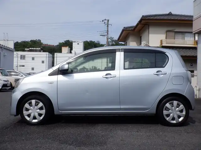 ダイハツ ミラ イース L スマートセレクションSA 静岡県 2014(平26)年 6.9万km ブライトシルバーメタリック  スマートアシスト/ 純正CDオーディオ/ リモコンキー/ 前方ドライブレコーダー/ ヘッドライトレベライザー/ フロアマット/ ドアバイザー