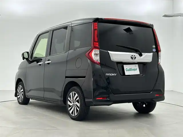 トヨタ ルーミー カスタムG S 福井県 2017(平29)年 4.5万km ブラックマイカメタリック 純正ナビ　型式：NSZT-W66T /スマートアシスト　/両側パワースライドドア　/バックモニター　/ＬＥＤヘッドライト　/ＥＴＣ　/スマートキー／プッシュスタート　/電格ミラー /クルーズコントロール /純正14インチアルミ