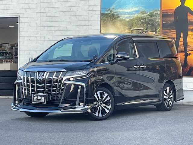 トヨタ アルファード S Cパッケージ 愛知県 2018(平30)年 4.6万km スパークリングブラックパールクリスタルシャイン 衝突軽減ブレーキ　/レーンキープアシスト/レーダークルーズコントロール　/レザーシート　/シートベンチレーション　/モデリスタエアロ　/１１インチナビ　/フルセグＴＶ　/バックカメラ　/ＥＴＣ　/両側電動スライドドア　/フリップダウンモニター/プッシュスタート/スマートキー