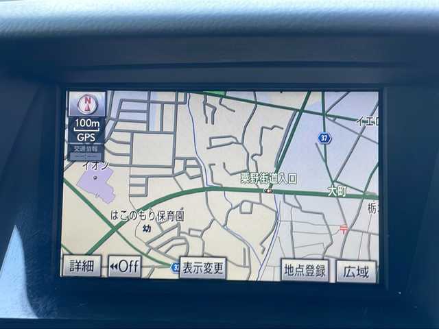 レクサス ＲＸ 350 バージョンL 栃木県 2009(平21)年 5.3万km ブラック ワンオーナー/純正ナビ/ワンセグ/CD/DVD/MD/バックカメラ/サイドカメラ/ビルトインETC/レザーシート/ベンチレーション（前席）/パワーシート（前席）/AC１００V電源/サンルーフ/電動リアゲート/クルーズコントロール/オートライト/オートワイパー/フォグランプ/電動格納ミラー/社外フロアマット/純正アルミホイール