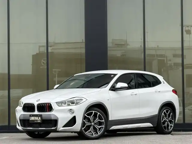 ＢＭＷ Ｘ２ xDrive20i MスポーツX 石川県 2018(平30)年 3.6万km 白 ワンオーナー/純正ナビ/バックカメラ/LEDヘッドライト/パワーバックドア/インテリジェントセーフティ/シートヒーター　D/N/ETC/ドラレコ/車線逸脱警告/コーナーセンサー/社外レーダー　AR-41GA/TVチューナー