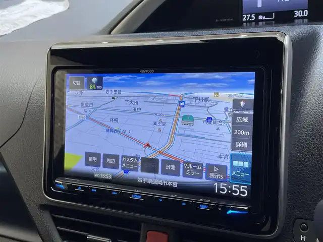 トヨタ ヴォクシー ZS 煌Ⅲ 岩手県 2021(令3)年 7.2万km ブラック 4WD/社外9インチナビ/トヨタセーフティセンス/衝突軽減ブレーキ/クルーズコントロール/レーンキープアシスト/両側パワースライドドア/バックカメラ/社外フリップダウンモニター/ハーフレザーシート/ドライブレコダー/ワイパーデアイサー/ビルトインETC/アイドリングストップ/電動格納ドアミラー/ステアリングリモコン/純正16インチアルミホイール/寒冷地仕様/マニュアルモード付オートマチックトランスミッション/LEDヘッドライト/オートライト