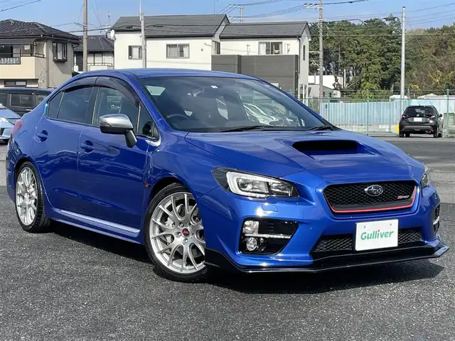 スバル ＷＲＸ ＳＴＩ S207 千葉県 2016(平28)年 4.8万km WRブルーパール 400台限定車/オリジナル車両/純正BBS18インチAW/純正ブレンボ/純正レカロレザーシート/前席シートヒーター/カロッツェリアナビ/フルセグTV/ドライブレコーダー/ETC