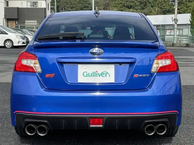 スバル ＷＲＸ ＳＴＩ S207 千葉県 2016(平28)年 4.8万km WRブルーパール 400台限定車/オリジナル車両/純正BBS18インチAW/純正ブレンボ/純正レカロレザーシート/前席シートヒーター/カロッツェリアナビ/フルセグTV/ドライブレコーダー/ETC
