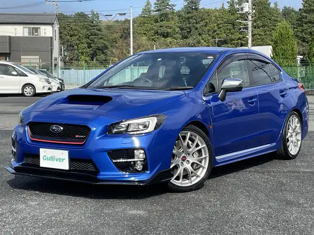 スバル ＷＲＸ ＳＴＩ S207 千葉県 2016(平28)年 4.8万km WRブルーパール 400台限定車/オリジナル車両/純正BBS18インチAW/純正ブレンボ/純正レカロレザーシート/前席シートヒーター/カロッツェリアナビ/フルセグTV/ドライブレコーダー/ETC