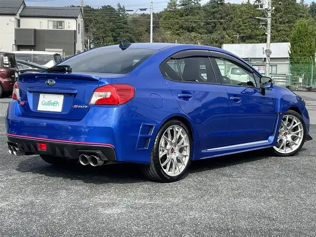 スバル ＷＲＸ ＳＴＩ S207 千葉県 2016(平28)年 4.8万km WRブルーパール 400台限定車/オリジナル車両/純正BBS18インチAW/純正ブレンボ/純正レカロレザーシート/前席シートヒーター/カロッツェリアナビ/フルセグTV/ドライブレコーダー/ETC