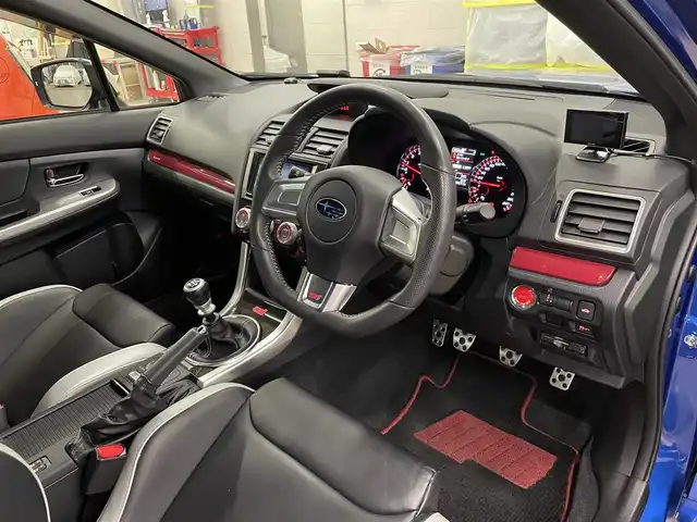 スバル ＷＲＸ ＳＴＩ S207 千葉県 2016(平28)年 4.8万km WRブルーパール 400台限定車/オリジナル車両/純正BBS18インチAW/純正ブレンボ/純正レカロレザーシート/前席シートヒーター/カロッツェリアナビ/フルセグTV/ドライブレコーダー/ETC