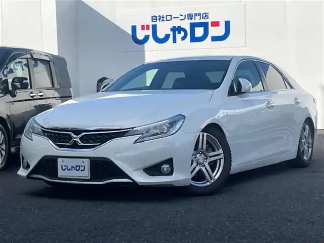 トヨタ マークＸ 250G Sパッケージ 埼玉県 2012(平24)年 7.6万km ホワイトパールクリスタルシャイン (株)IDOMが運営する【じしゃロン鳩ヶ谷店】の自社ローン専用車両になりますこちらは現金またはオートローンご利用時の価格です。自社ローンご希望の方は別途その旨お申付け下さい/柿本マフラー　/ＳＤナビ　/ＣＤ／ＤＶＤ／ＳＤ再生　/Ｂｌｕｅｔｏｏｔｈ／ＡＵＸ／ＵＳＢ接続　/ビルトインＥＴＣ　/パワーシート　/ローダウン　/社外１７インチアルミホイール　/盗難防止装置