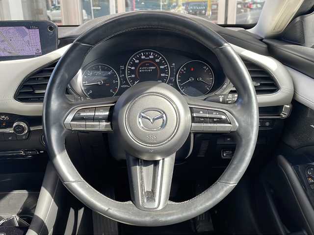 マツダ マツダ３セダン XD Lパッケージ 静岡県 2019(令1)年 4.3万km ディープクリスタルブルーマイカ ベージュ革シート/BOSEサウンド/アラウンドビューモニター/純正ナビ/フルセグTV/純正アルミホイール/ETC/LEDヘッドライト/ドライブレコーダー/衝突軽減ブレーキ/アダプティブクルーズコントロール/レーンキープアシスト/ブラインドスポットアシスト/誤発進抑制機能/パワーシート/シートヒーター/ステアリングヒーター/クリアランスソナー/スマートキー/プッシュスタート/横滑り防止装置