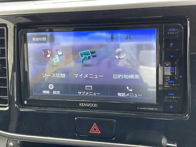 三菱 ｅＫスペース カスタムT セーフティプラスED 福島県 2019(令1)年 4.9万km チタニウムグレーメタリック アラウンドビューモニター　両側パワスラ　ＩＣターボ　ナノイー付き送風機　インテリジェンスミラー　ナビ　クルコン　エンスタ　ＵＳＢ　ＢＴ　フルセグ　フロントフォグ　ドラレコ　タッチパネル式オートＡＣ