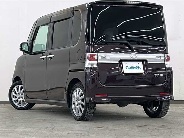 ダイハツ タント カスタム RS 道央・札幌 2009(平21)年 11.7万km ミスティックレッドクリスタルメタリック /4WD//社外製メモリナビ//社外製フルセグテレビ//ドライブレコーダー//ETC//片側パワースライドドア//ベンチシート//純正AW//社外製AWサマータイヤ付き//ドアバイザー