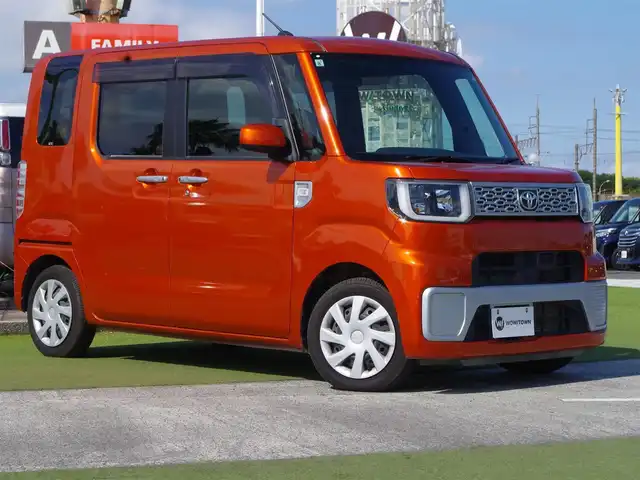 トヨタ ピクシスメガ L SA 千葉県 2015(平27)年 1.2万km オレンジ スマートアシスト/エコアイドル/両側パワースライドドア/純正SDナビ/地デジTV/【DVD/CD再生機能　Bluetooth接続】/バックカメラ/ステアリングスイッチ/LEDヘッドライト/キーフリーシステム
