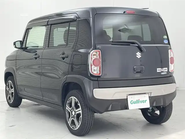 スズキ ハスラー X 茨城県 2018(平30)年 3.3万km ブルーイッシュブラックパール3 社外ナビ/バックカメラ/フルセグ/衝突被害軽減ブレーキ/車線逸脱抑制装置/ETC/ドラレコ/シートヒーター/純正15インチAW/スマートキー