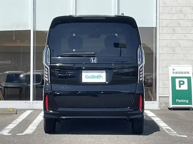 ホンダ Ｎ ＢＯＸ カスタム L スタイル+ブラック 宮崎県 2022(令4)年 0.9万km クリスタルブラックパール ワンオーナー/純正SDナビ/（ CD/DVD/AM/FM/BT/USB)/フルセグTV/バックカメラ/ステアリングスイッチ/レーダークルーズコントロール/両側パワースライドドア/クリアランスソナー/横滑り防止機能/車線逸脱警報機能/衝突防止機能/D席/N席シートヒーター/ビルトインETC