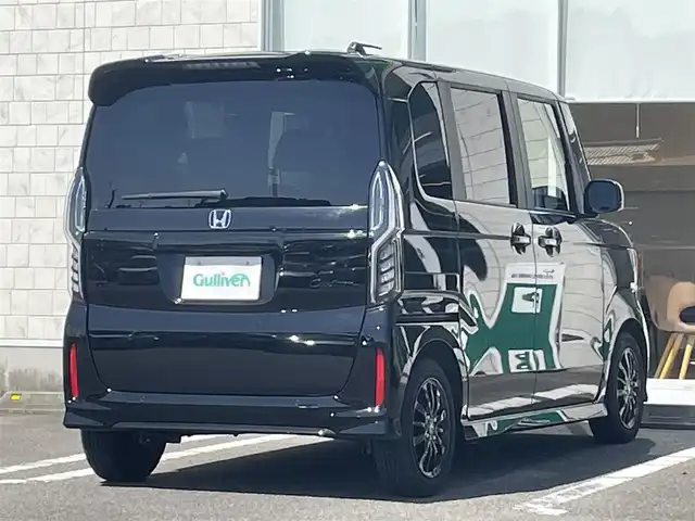 ホンダ Ｎ ＢＯＸ カスタム L スタイル+ブラック 宮崎県 2022(令4)年 0.9万km クリスタルブラックパール ワンオーナー/純正SDナビ/（ CD/DVD/AM/FM/BT/USB)/フルセグTV/バックカメラ/ステアリングスイッチ/レーダークルーズコントロール/両側パワースライドドア/クリアランスソナー/横滑り防止機能/車線逸脱警報機能/衝突防止機能/D席/N席シートヒーター/ビルトインETC