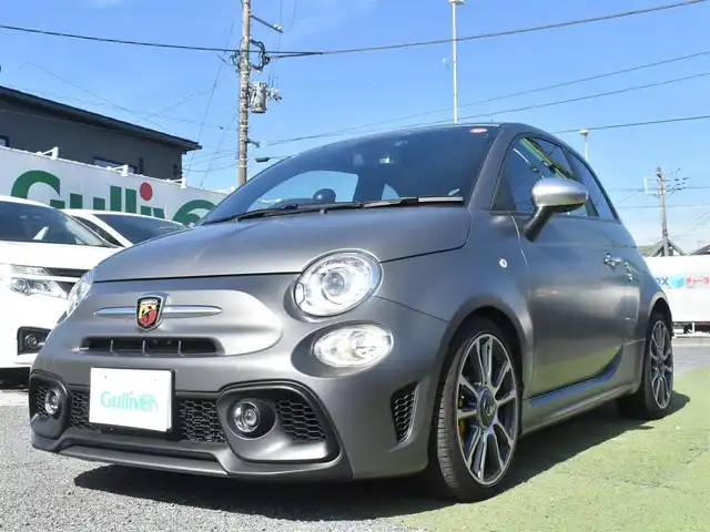 アバルト ５９５ ツーリズモ 神奈川県 2022(令4)年 1.5万km グレー ワンオーナー/カラー708/茶革シート/社外メモリナビAVIC-RZ711/フルセグテレビ/DVD/CD/Bluetoothオーディオ/エンブレム入り前後ドラレコ/ETC/純正17インチアルミホイール/純正フロアマット/リモコンキー/純正フロアマット/SPORTモードメーター/オートエアコン/コーナーセンサーリヤ/保証書/取扱説明書