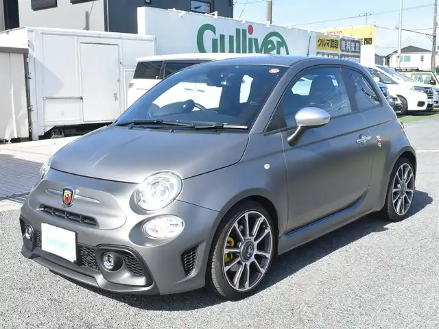 アバルト ５９５ ツーリズモ 神奈川県 2022(令4)年 1.5万km グレー ワンオーナー/カラー708/茶革シート/社外メモリナビAVIC-RZ711/フルセグテレビ/DVD/CD/Bluetoothオーディオ/エンブレム入り前後ドラレコ/ETC/純正17インチアルミホイール/純正フロアマット/リモコンキー/純正フロアマット/SPORTモードメーター/オートエアコン/コーナーセンサーリヤ/保証書/取扱説明書