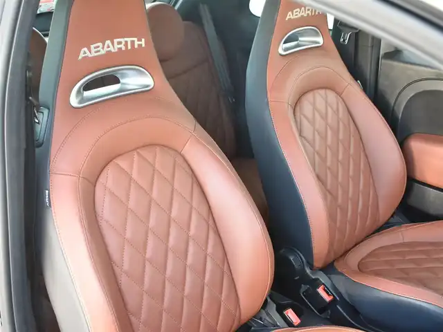 アバルト ５９５ ツーリズモ 神奈川県 2022(令4)年 1.5万km グレー ワンオーナー/カラー708/茶革シート/社外メモリナビAVIC-RZ711/フルセグテレビ/DVD/CD/Bluetoothオーディオ/エンブレム入り前後ドラレコ/ETC/純正17インチアルミホイール/純正フロアマット/リモコンキー/純正フロアマット/SPORTモードメーター/オートエアコン/コーナーセンサーリヤ/保証書/取扱説明書