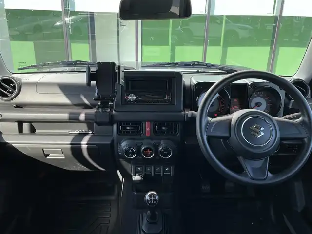 スズキ ジムニー XL 和歌山県 2022(令4)年 1.2万km ミディアムグレー 5速MT/４WD/社外オーディオ/社外フロアマット/オートライト/ハロゲンヘッドライト/背面タイヤ