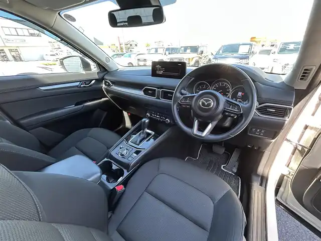 マツダ ＣＸ－５ XD スマートエディション 群馬県 2023(令5)年 3万km ロジウムホワイトプレミアムメタリック 純正SDナビ/USB・BT・Apple CarPlay/バックカメラ/ETC/追従式クルーズコントロール/横滑り防止装置/レーンキープアシスト/衝突軽減ブレーキ/アイドリングストップ/取説・保証書/スペアキー