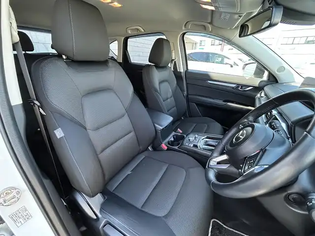 マツダ ＣＸ－５ XD スマートエディション 群馬県 2023(令5)年 3万km ロジウムホワイトプレミアムメタリック 純正SDナビ/USB・BT・Apple CarPlay/バックカメラ/ETC/追従式クルーズコントロール/横滑り防止装置/レーンキープアシスト/衝突軽減ブレーキ/アイドリングストップ/取説・保証書/スペアキー
