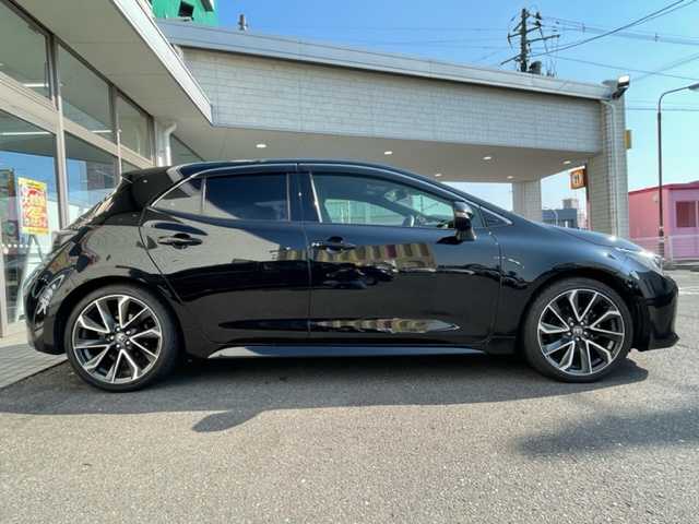 トヨタ カローラ スポーツ G Z 青森県 2019(平31)年 7.6万km アティチュードブラックマイカ 社外ナビ(AVIC-RW802)/DTV/Bluetooth AUDIO/FM/AM/ワンオーナー/MT車/寒冷地仕様/オートマチックハイビーム/ETC/スタッドレスタイヤ(195/65/15)/クルーズコントロール/プッシュスタート/スマートキー/取扱説明書/保証書/記録簿