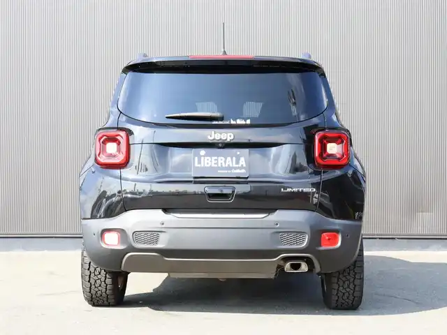 クライスラー・ジープ ジープ レネゲード リミテッド 静岡県 2019(平31)年 1.7万km ブラック 純正ナビ /フルセグTV /AppleCarPlay /バックカメラ /ACC LKA BSM /黒革シート /シートヒーター /ステアヒーター /前席パワーシート/LEDヘッドライト /コーナーセンサー /ETC /アイドリングストップ