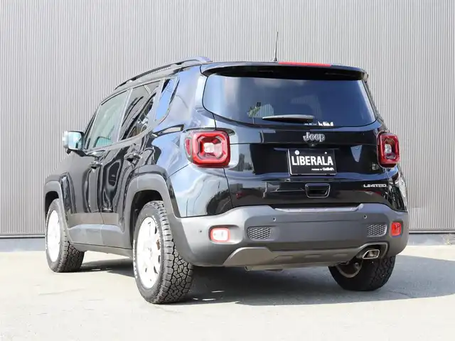 クライスラー・ジープ ジープ レネゲード リミテッド 静岡県 2019(平31)年 1.7万km ブラック 純正ナビ /フルセグTV /AppleCarPlay /バックカメラ /ACC LKA BSM /黒革シート /シートヒーター /ステアヒーター /前席パワーシート/LEDヘッドライト /コーナーセンサー /ETC /アイドリングストップ