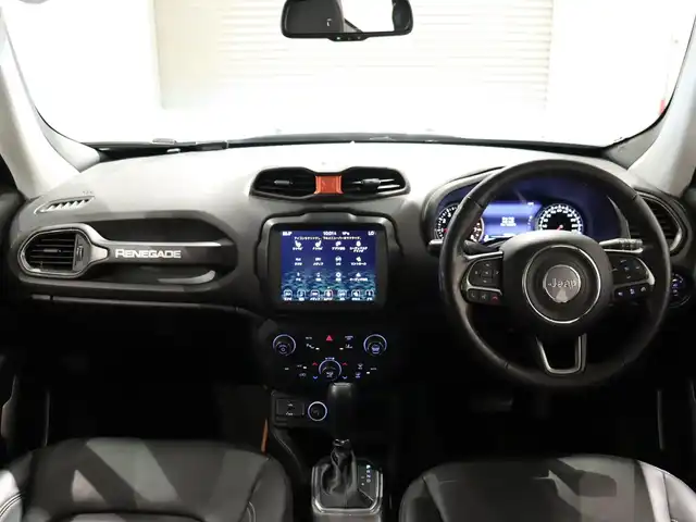 クライスラー・ジープ ジープ レネゲード リミテッド 静岡県 2019(平31)年 1.7万km ブラック 純正ナビ /フルセグTV /AppleCarPlay /バックカメラ /ACC LKA BSM /黒革シート /シートヒーター /ステアヒーター /前席パワーシート/LEDヘッドライト /コーナーセンサー /ETC /アイドリングストップ
