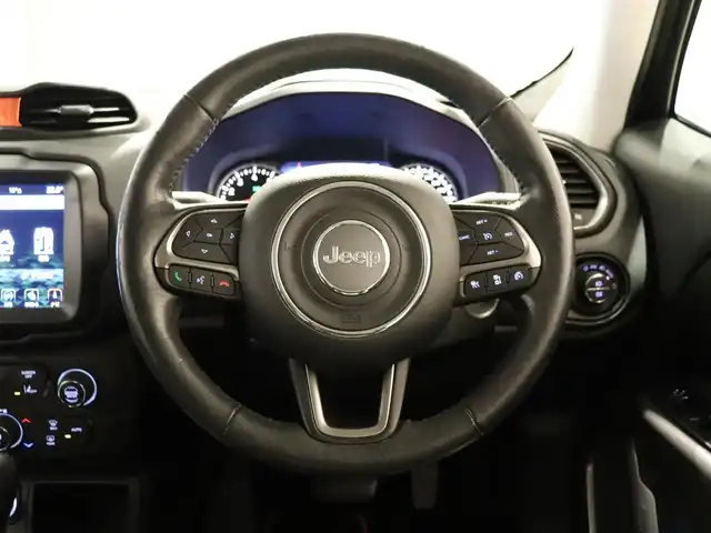 クライスラー・ジープ ジープ レネゲード リミテッド 静岡県 2019(平31)年 1.7万km ブラック 純正ナビ /フルセグTV /AppleCarPlay /バックカメラ /ACC LKA BSM /黒革シート /シートヒーター /ステアヒーター /前席パワーシート/LEDヘッドライト /コーナーセンサー /ETC /アイドリングストップ