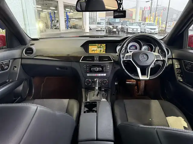 メルセデス・ベンツ Ｃ２００ ブルーエフィシェンシーW AVG 京都府 2012(平24)年 8.9万km ファイアオパール 純正マルチナビ、地デジ/パドルシフト/ステアリングスイッチ/パドルシフト/オートライト/クルーズコントロール/バックカメラ/ディスチャージ/保証書/取扱説明書