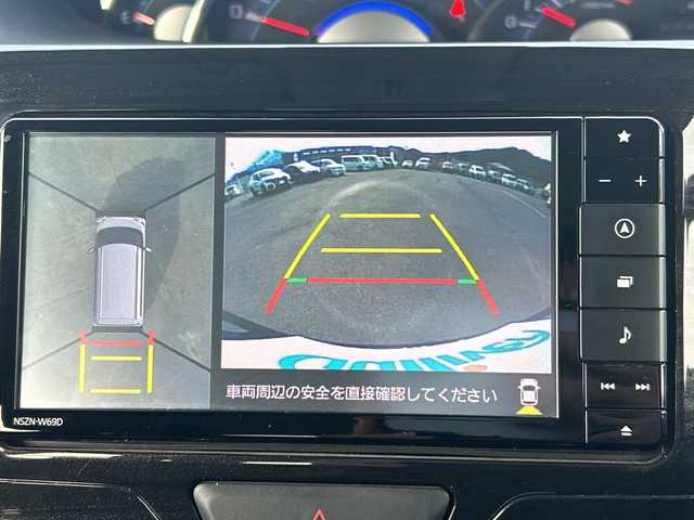 ダイハツ タント X VS SAⅢ 山梨県 2019(平31)年 4.7万km レーザーブルークリスタルシャイン 純正SDナビ　/全方位カメラ　/フルセグTV　/ETC /Bluetooth /前方ドラレコ　/ベンチシート　/純正フロアマット　/運転席シートヒーター　/両側パワースライドドア　/ABS　/横滑り防止装置　/オートライト