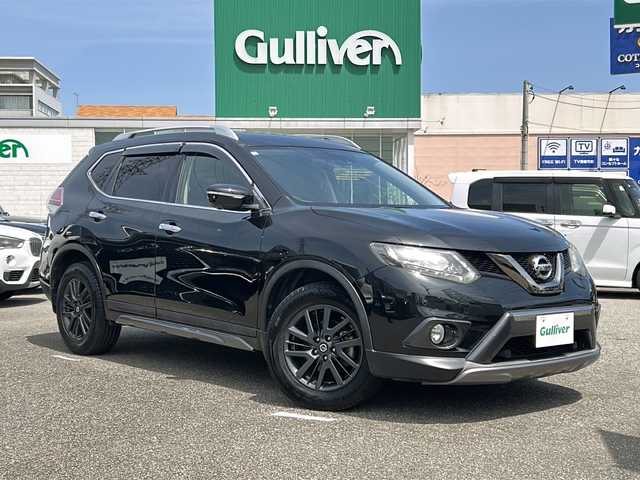 日産 エクストレイル 20Xt ブラックエクストリーマーX エマB 石川県 2017(平29)年 6.4万km ダイヤモンドブラック 〇純正ナビ/〇フルセグTV/〇バックカメラ/〇アラウンドビューモニター/〇ブラインドスポットワーニング/〇ビルトインETC/〇エマージェンシーブレーキ/〇インテリジェントパーキングアシスト/〇クルーズコントロール/〇パワーバックドア/〇LEDヘッドランプ/〇オートライト/〇ルーフレール/〇純正17インチアルミ/〇革巻きステアリング/〇オートエアコン/〇防水シート/〇シートヒーター/〇インテリジェントキー/〇禁煙車