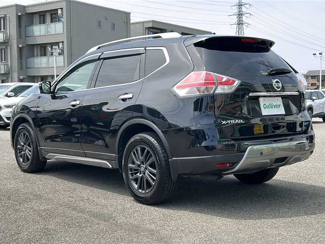 日産 エクストレイル 20Xt ブラックエクストリーマーX エマB 石川県 2017(平29)年 6.4万km ダイヤモンドブラック 〇純正ナビ/〇フルセグTV/〇バックカメラ/〇アラウンドビューモニター/〇ブラインドスポットワーニング/〇ビルトインETC/〇エマージェンシーブレーキ/〇インテリジェントパーキングアシスト/〇クルーズコントロール/〇パワーバックドア/〇LEDヘッドランプ/〇オートライト/〇ルーフレール/〇純正17インチアルミ/〇革巻きステアリング/〇オートエアコン/〇防水シート/〇シートヒーター/〇インテリジェントキー/〇禁煙車