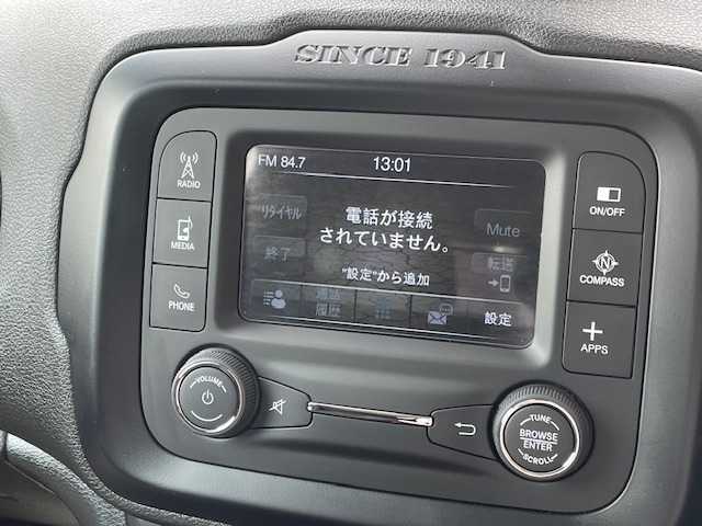 クライスラー・ジープ ジープ レネゲード トレイルホーク 青森県 2017(平29)年 4.5万km 黒 4WD/純正ディスプレイオーディオ/AUX/USB/Bluetooth/バックカメラ/ETC/クルーズコントロール/コーナーセンサー/MTモード付きAT/ダウンヒルアシスト/レーンキープ/スマートキー/プッシュスタート/キセノンヘッドライト/オートライト/フォグランプ/社外17インチアルミホイール