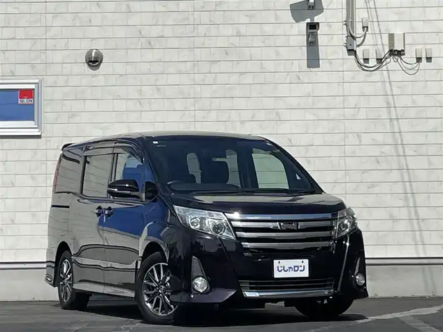トヨタ ノア Si 長野県 2014(平26)年 8.8万km ボルドーマイカメタリック (株)IDOMが運営する【じしゃロン長野店】の自社ローン専用車両になります。こちらは現金またはオートローンご利用時の価格です。自社ローンご希望の方は別途その旨お申付け下さい　/純正ナビ/Bluetooth/バックカメラ/ETC/フルセグTV/純正フロアマット/純正アルミホイール/ABS/横滑り防止装置/盗難防止装置/LEDヘッドライト/オートライト