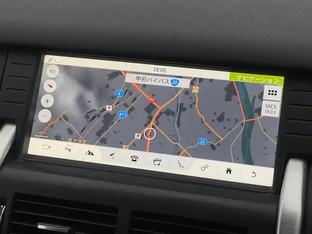 ランドローバー ランドローバー ディスカバリースポーツ　HSE 山梨県 2018(平30)年 4.9万km カルパチアングレー ブラックP /ドライバーA/黒革 /ACC /全周囲C/純正HDDナビ/BT/フルセグ/ACC/BSA/LKA/ステアリングH/Aハイビーム/Aライト/HID/Pシート/シートヒーター/電動リアゲート/ETC/取説/記録簿