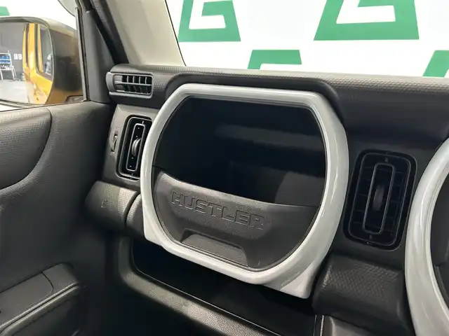 スズキ ハスラー HYBRID X 鹿児島県 2021(令3)年 0.2万km アクティブイエロー/ホワイト2トーンルーフ 禁煙車/社外ナビ　/・CD/DVD/・AM/FM/・BT/バックカメラ/スズキセーフティサポート/コーナーセンサー/前席シートヒーター/前後ドラレコ/電格ミラー/ステリモ/スマートキー/Pスタート/オートマチックハイビーム