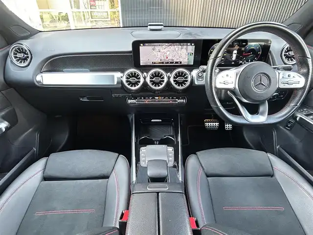 メルセデス・ベンツ Ｍ・ベンツ ＧＬＢ２００ｄ 4マチック AMGライン 福岡県 2021(令3)年 7.2万km ポーラホワイト レーダーセーフティパッケージ/アダプティブクルーズコントロール/純正ナビ/Applecarplay/androidauto/フルセグTV/全方位カメラ/パワーバックドア/ハーフレザーシート/前席シートヒーター/ワイヤレス充電　/LEDヘッドライト/オートハイビーム/前後ドライブレコーダー/純正19インチアルミホイール/ETC2.0/取扱説明書/スペアキー×1