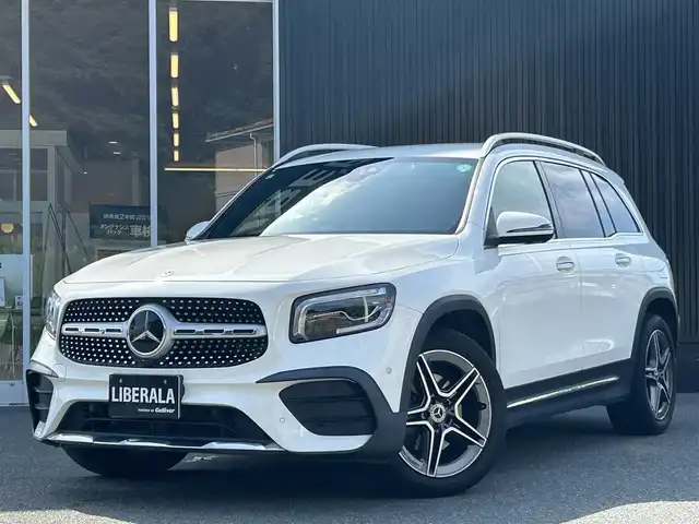 メルセデス・ベンツ Ｍ・ベンツ ＧＬＢ２００ｄ 4マチック AMGライン 福岡県 2021(令3)年 7.2万km ポーラホワイト レーダーセーフティパッケージ/アダプティブクルーズコントロール/純正ナビ/Applecarplay/androidauto/フルセグTV/全方位カメラ/パワーバックドア/ハーフレザーシート/前席シートヒーター/ワイヤレス充電　/LEDヘッドライト/オートハイビーム/前後ドライブレコーダー/純正19インチアルミホイール/ETC2.0/取扱説明書/スペアキー×1