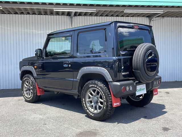 スズキ ジムニー XC 長野県 2022(令4)年 2.4万km ブルーイッシュブラックパール3 ４WD/レーダーブレーキ /カロッツェリア8インチナビフルセグTV/ETC/純正16インチアルミ/オープンカントリーオフロードタイヤ/ドラレコ内蔵デジタルインナーミラー/純正ゴムマット/保証書・取説