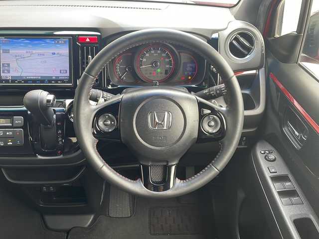 ホンダ Ｎ ＷＧＮ カスタムGターボ SS 2トーンカラースタイルP 岐阜県 2017(平29)年 2.8万km ミラノレッド 純正8インチナビ(BT/フルセグTV/CD/DVD/HDMI)/クルーズコントロール/バックカメラ/ETC/パドルシフト/純正2トーンカラー/純正15インチアルミホイール/HIDヘッドライト/LEDフォグランプ/横滑り防止装置/AAC/バックカメラ