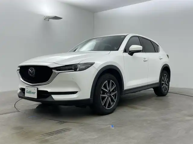 マツダ ＣＸ－５ XD Lパッケージ 岡山県 2020(令2)年 2.5万km スノーフレイクホワイトパールマイカ 純正ナビ/地デジ/Bluetooth/DVD再生/全方位モニター/黒レザーシート/シートヒーター/パワーシート/メモリシート/ETC/前後ドライブレコーダー /衝突被害軽減ブレーキ/レーダークルーズコントロール/ヘッドアップディスプレイ/ブラインドスポットモニター/純正19インチアルミホイール/純正フロアマット/パドルシフト /パワーバックドア /オートハイビーム /プッシュスタート /スマートキー