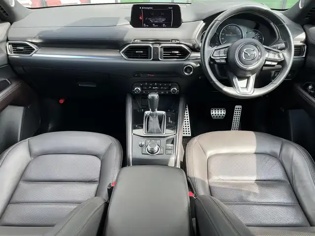 マツダ ＣＸ－５ XD エクスクルーシブモード 奈良県 2019(平31)年 3.2万km スノーフレイクホワイトパールマイカ 純正ナビ/（フルセグ/BT/CD/DVD)/BOSEプレミアムサウンドシステム/サンルーフ/レーダークルーズコントロール/全方位モニター/ブラインドスポットモニター/前後コーナーセンサー/衝突軽減システム/レーンキープアシスト/電動リアゲート/ブラウンレザーシート/前席パワーシート/運転席メモリーシート/前席シートヒーター、エアーシート/ハンドルヒーター/ETC/ドライブレコーダー（KENWOOD/DRV-340）/純正19インチAW/保証書/取り扱い説明書/スペアキーX1