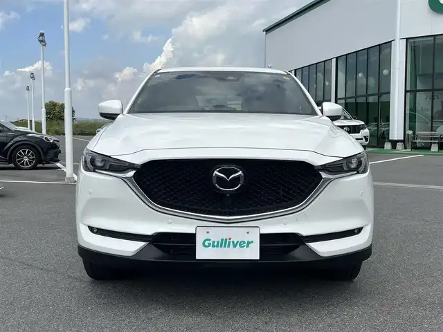 マツダ ＣＸ－５ XD エクスクルーシブモード 奈良県 2019(平31)年 3.2万km スノーフレイクホワイトパールマイカ 純正ナビ/（フルセグ/BT/CD/DVD)/BOSEプレミアムサウンドシステム/サンルーフ/レーダークルーズコントロール/全方位モニター/ブラインドスポットモニター/前後コーナーセンサー/衝突軽減システム/レーンキープアシスト/電動リアゲート/ブラウンレザーシート/前席パワーシート/運転席メモリーシート/前席シートヒーター、エアーシート/ハンドルヒーター/ETC/ドライブレコーダー（KENWOOD/DRV-340）/純正19インチAW/保証書/取り扱い説明書/スペアキーX1