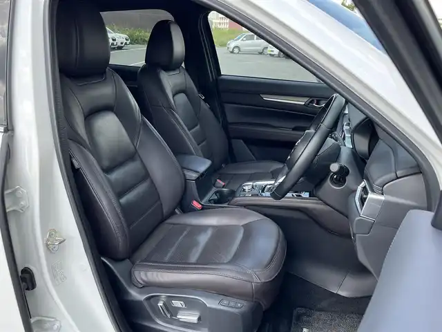 マツダ ＣＸ－５ XD エクスクルーシブモード 奈良県 2019(平31)年 3.2万km スノーフレイクホワイトパールマイカ 純正ナビ/（フルセグ/BT/CD/DVD)/BOSEプレミアムサウンドシステム/サンルーフ/レーダークルーズコントロール/全方位モニター/ブラインドスポットモニター/前後コーナーセンサー/衝突軽減システム/レーンキープアシスト/電動リアゲート/ブラウンレザーシート/前席パワーシート/運転席メモリーシート/前席シートヒーター、エアーシート/ハンドルヒーター/ETC/ドライブレコーダー（KENWOOD/DRV-340）/純正19インチAW/保証書/取り扱い説明書/スペアキーX1