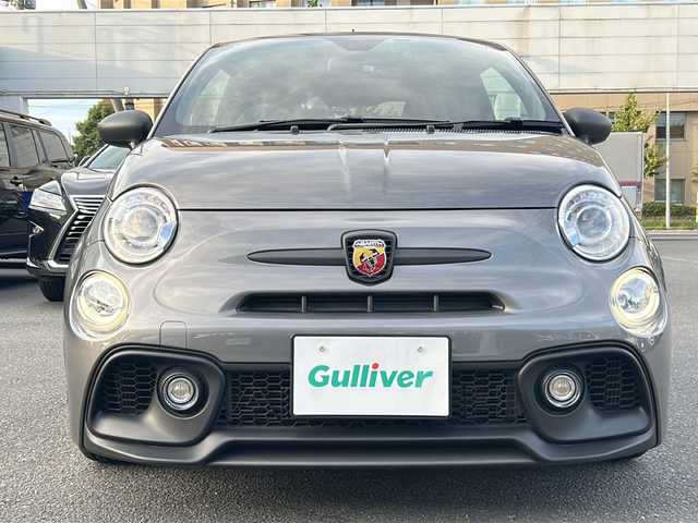 アバルト ５９５ コンペティツィオーネ 京都府 2019(令1)年 2万km グレー 純正ディスプレイオーディオ　/Bluetooth/USB/サイドエアロ　/レッドキャリパー　/後方コーナーセンサー　/社外ダウンサスペンション　/パドルシフト　/前後純正ドライブレコーダー/純正ＡＷ１７インチ/キセノンヘッドライト　/フロントフォグランプ/Wサイドエアバッグ/カーテンエアバッグ